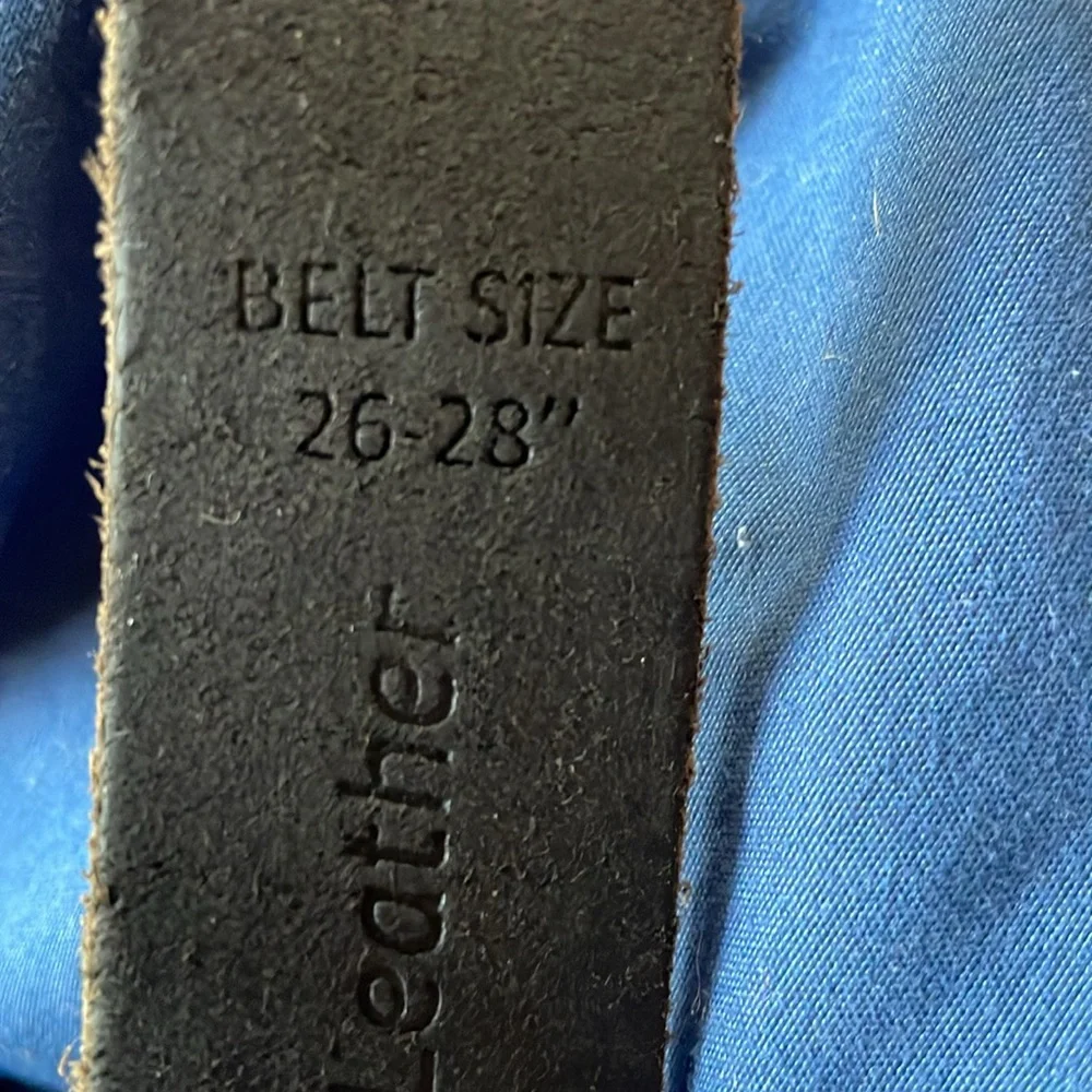 Kids Leather Timberland belt